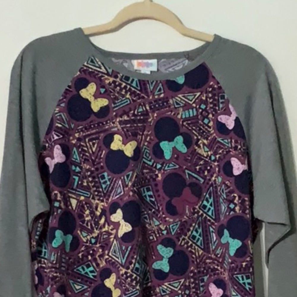 LuLaRoe Randy Disney Minnie Mouse Women’s shirt Size XL New With Tag